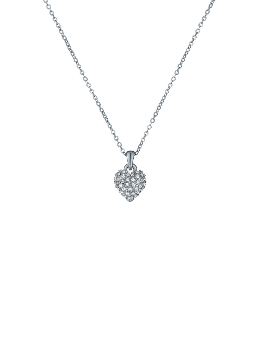 Ted Baker ADORINA - Mini Crystal Heart Pendant Kettingen Dames Zilver | Belgium  782064-UGD