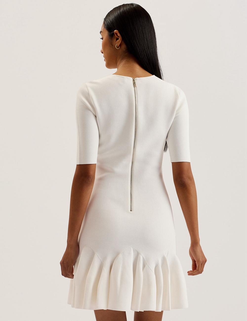 Ted Baker ALZANN Mini-jurk Dames Ivory | Belgium  306517-INP