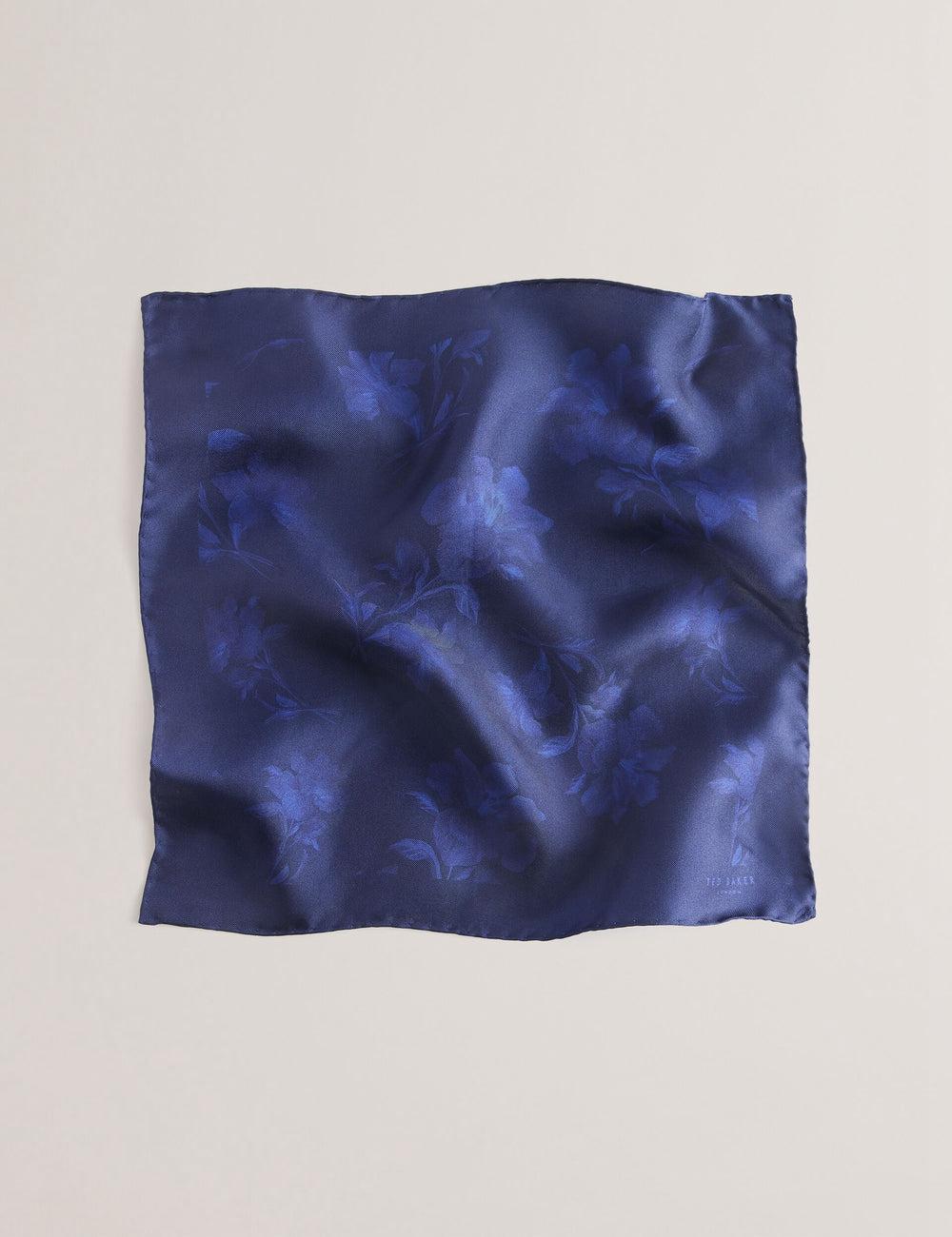 Ted Baker AUSTINS - Two Tone Floral Silk Pocket Pochetten Heren Donkerblauw | Belgium  350291-NUD