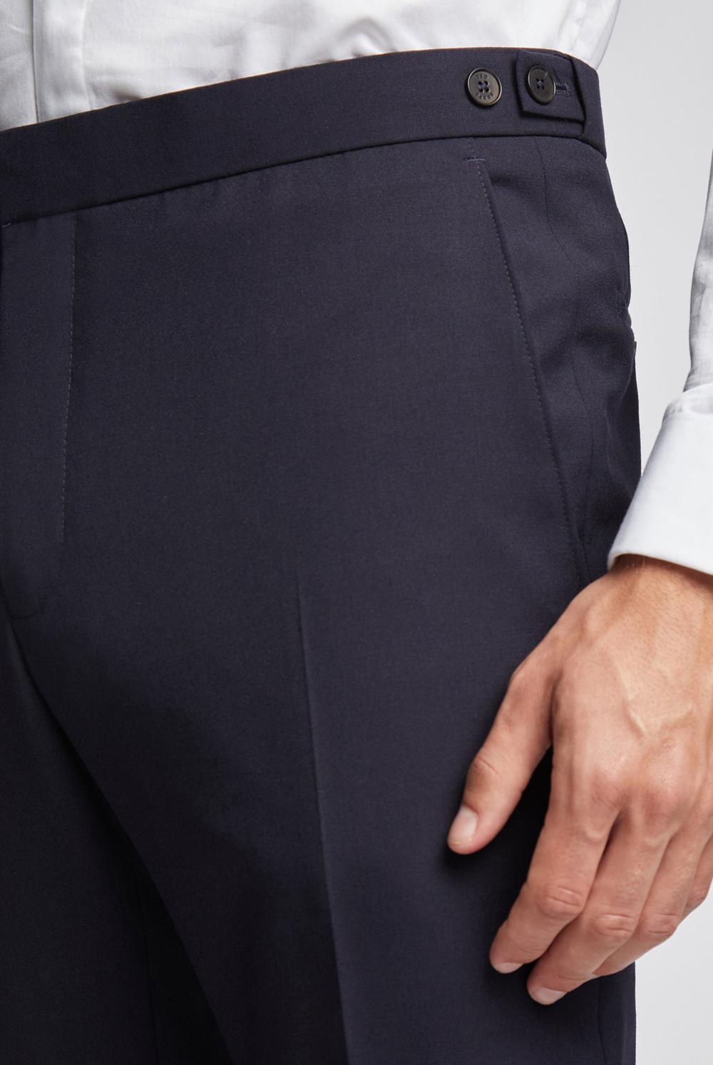 Ted Baker BREENTS - Slim Fit Navy Tuxedo Broek Heren Donkerblauw | Belgium  437165-MIR