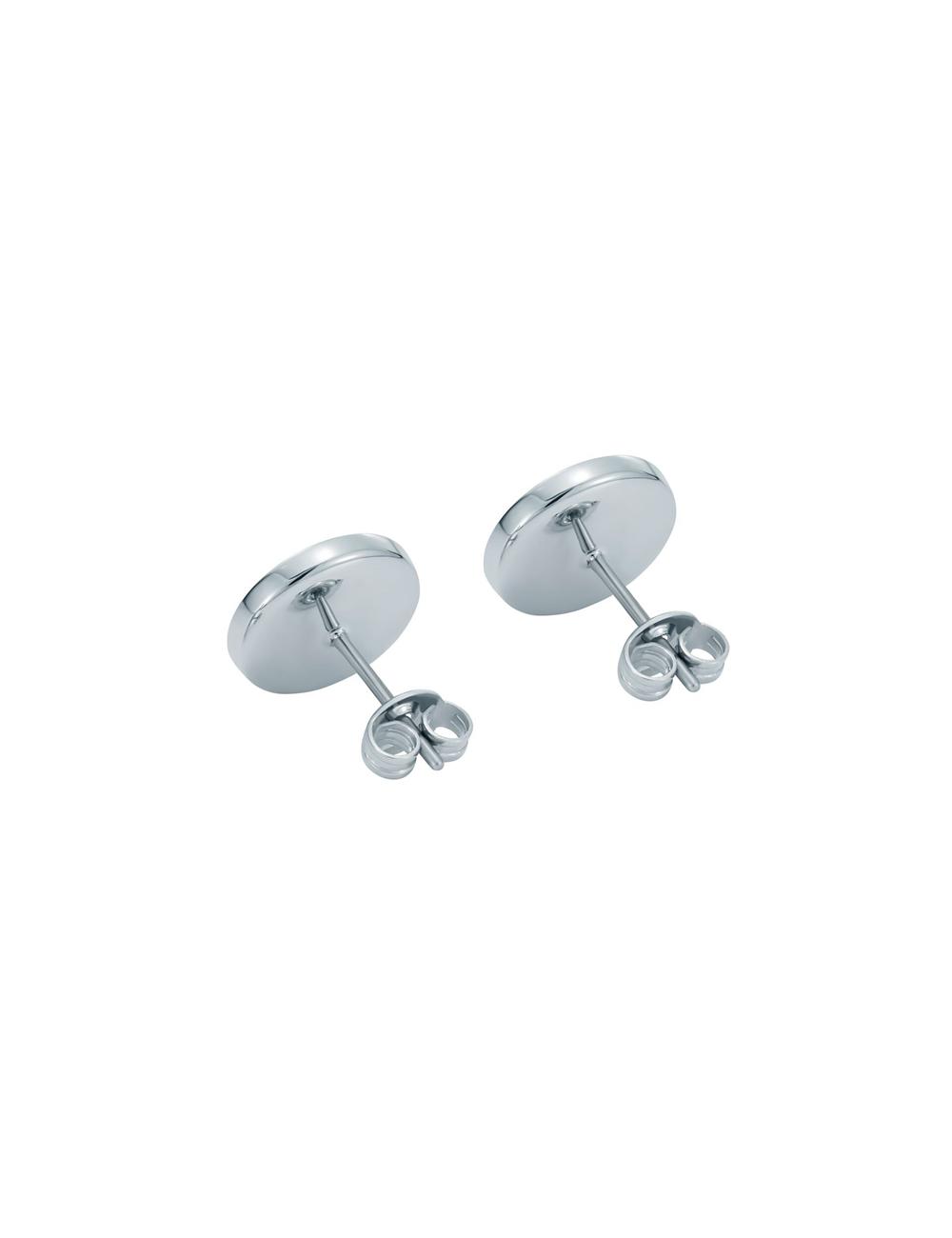 Ted Baker CHERELLE - Branded Crystal Button Stud Oorbellen Dames Zilver | Belgium  398526-IMG