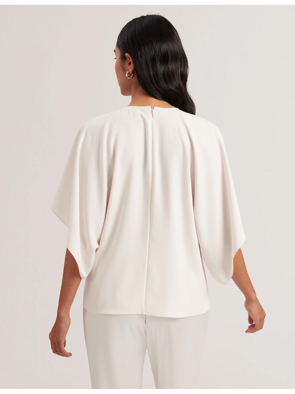 Ted Baker CHERIKA Blouse Dames Ivory | Belgium  394758-SBD