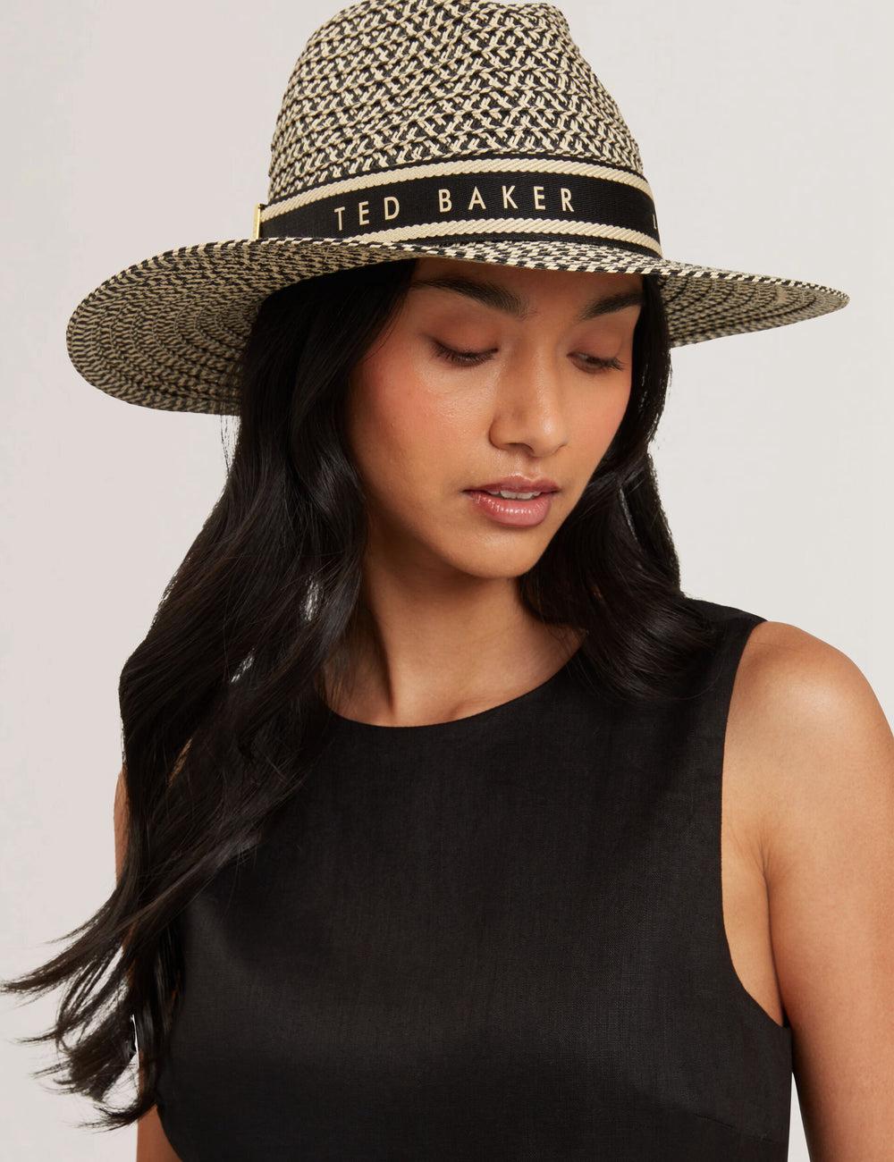 Ted Baker CLARIES - Mixed Weave Straw Hoeden Dames Natural | Belgium  124658-FKU
