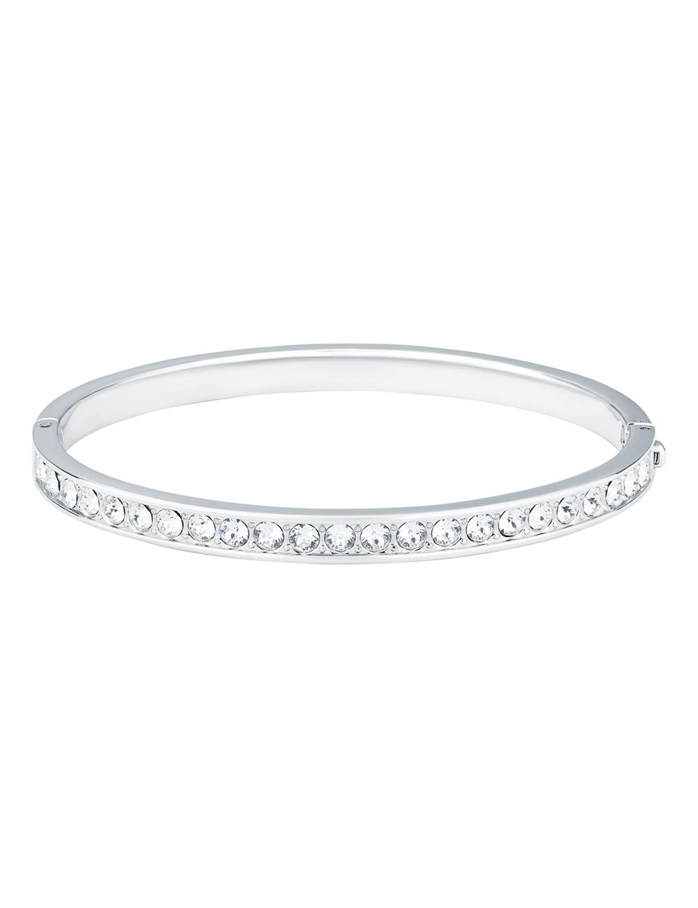 Ted Baker CLEMARA - Crystal Hinge Bangle Armbanden Dames Zilver | Belgium  239054-NAF