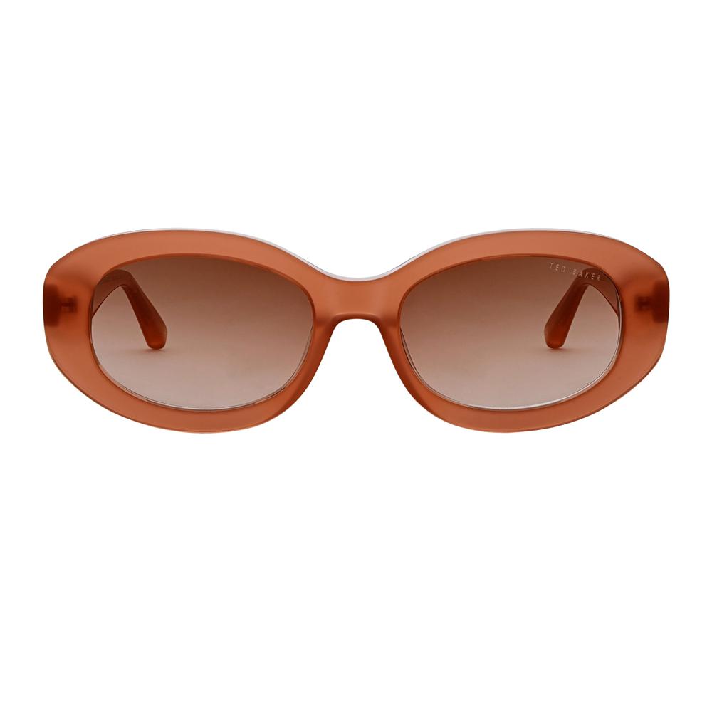 Ted Baker DAISIE - Chunky Oval Bow Detail Zonnebril Dames Roze Roze | Belgium  491235-HSR