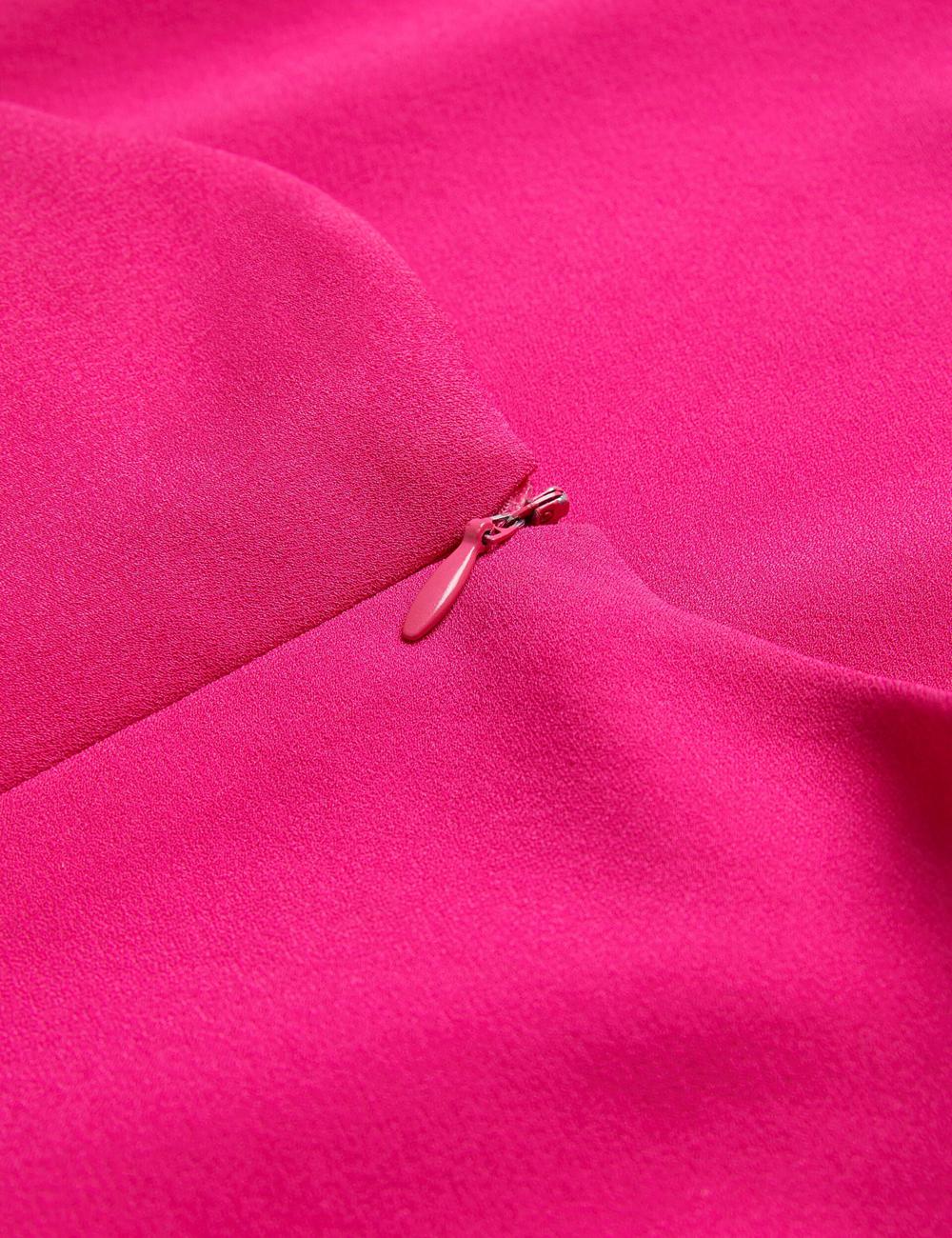 Ted Baker EREAS - Drape Neckline Cap Sleeve Maxi Jurk Dames Roze | Belgium  845603-TEI