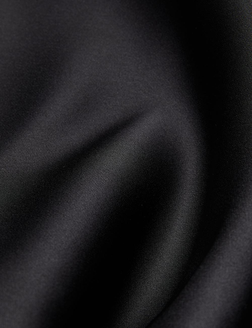 Ted Baker ERVA - Asymmetric Satin Wrap Rokken Dames Zwart | Belgium  238469-XAR