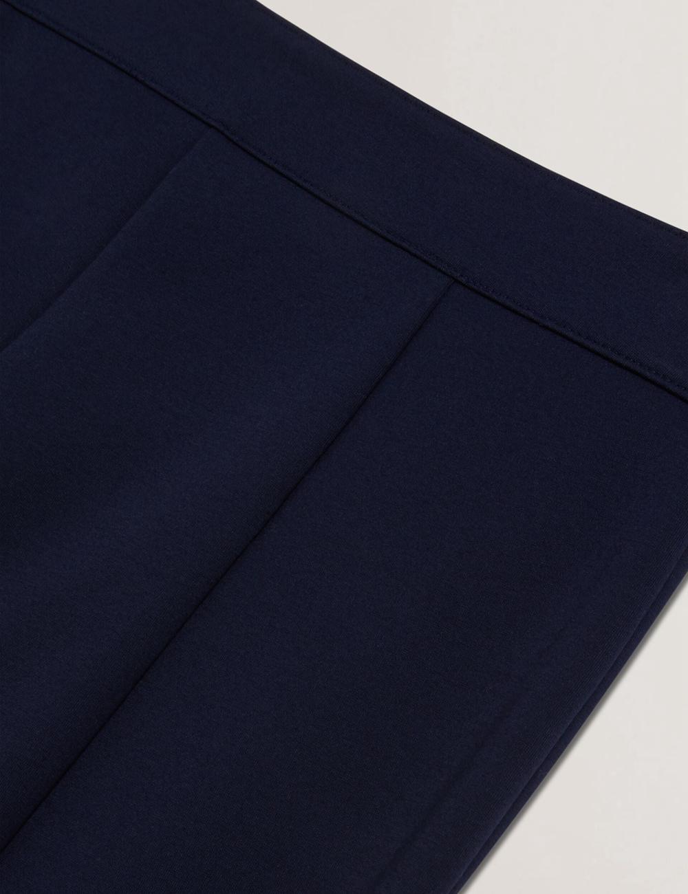 Ted Baker FELINDA - Fly Front Stretchy Broek Dames Donkerblauw | Belgium  405627-EXC