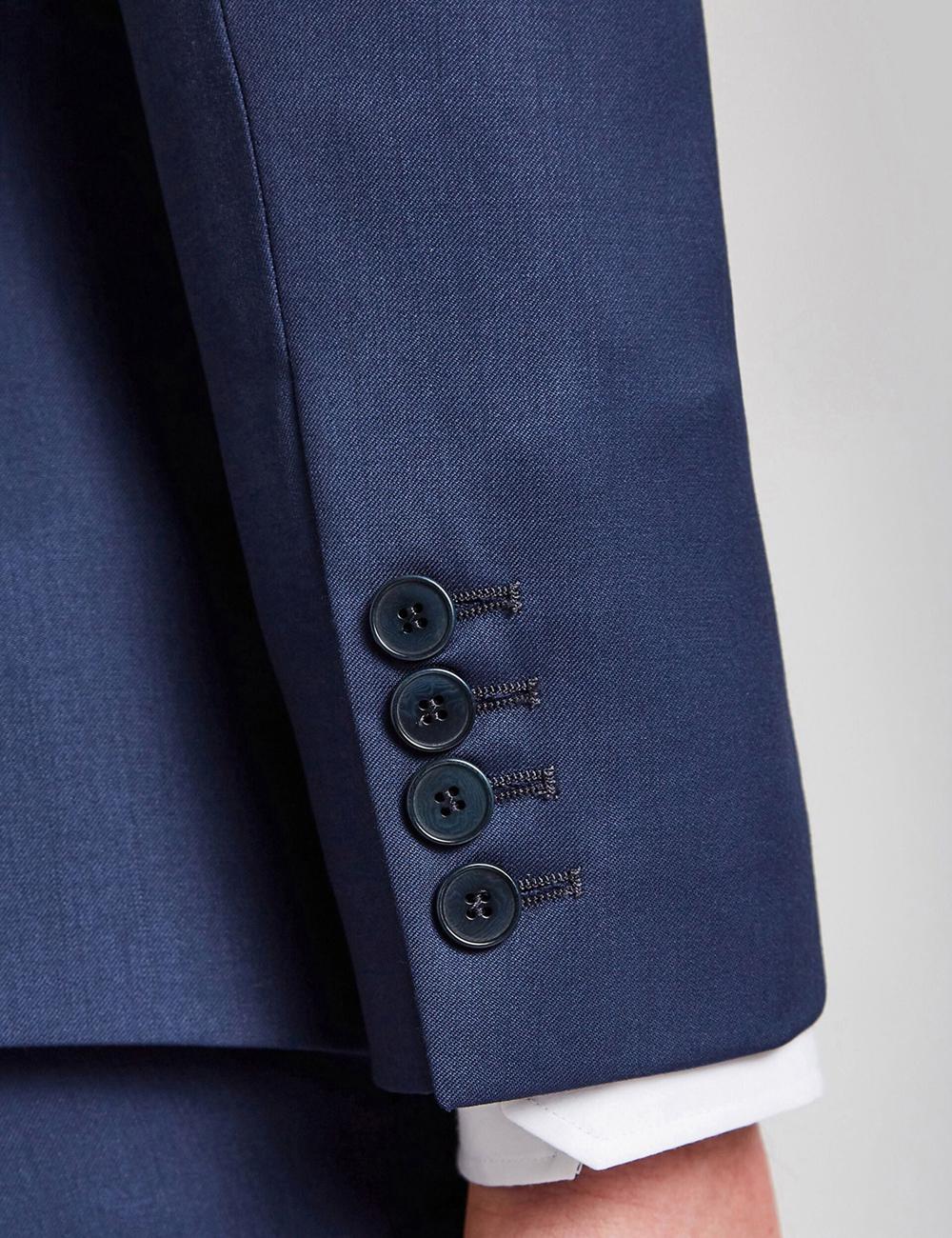 Ted Baker FINLAYJS - Twill Wool Slim Fit Suit Jassen Heren Blauw | Belgium  120683-VLW