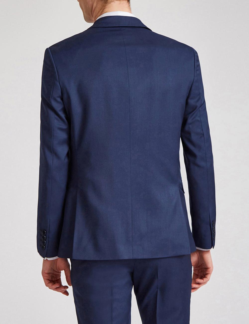 Ted Baker FINLAYJS - Twill Wool Slim Fit Suit Jassen Heren Blauw | Belgium  120683-VLW