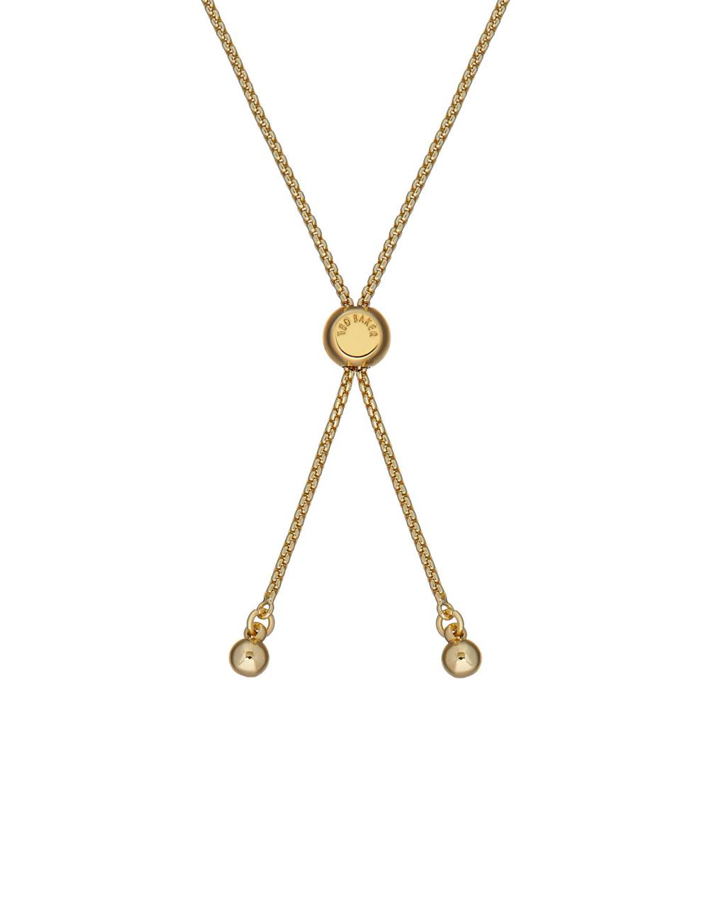 Ted Baker INELA - Island Pearl Bead Adjustable Armbanden Dames Goud | Belgium  098532-TIQ