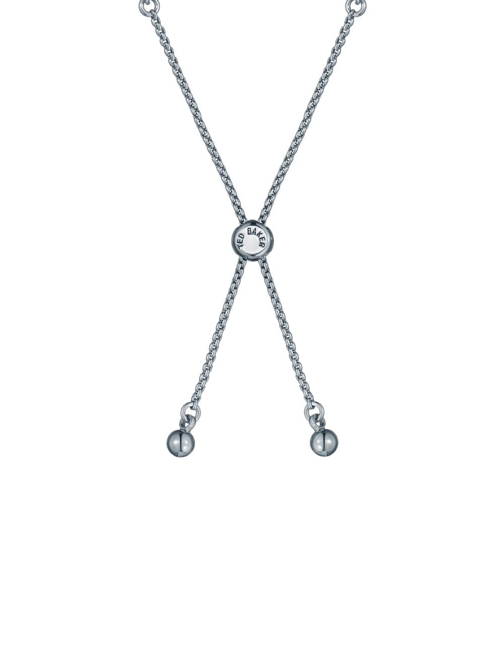 Ted Baker ISELA - Baguette Crystal Slider Tennis Armbanden Dames Zilver | Belgium  071342-MLJ