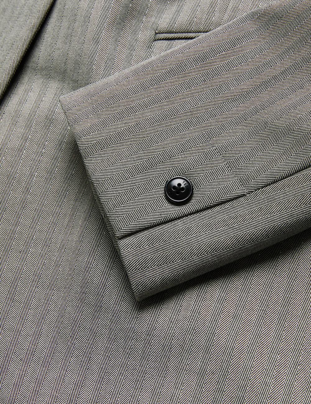 Ted Baker KOA - Oversized Herringbone Single Breasted Blazer Dames Grijs | Belgium  906438-OBW