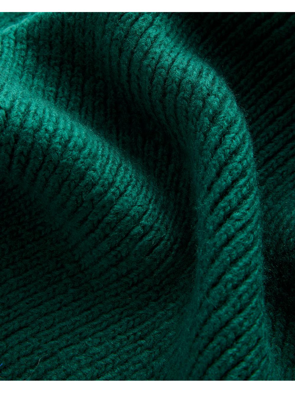 Ted Baker LIDIIES - Ribbed Wool Blend Knitted Sjaals Dames Groen | Belgium  862341-HJZ