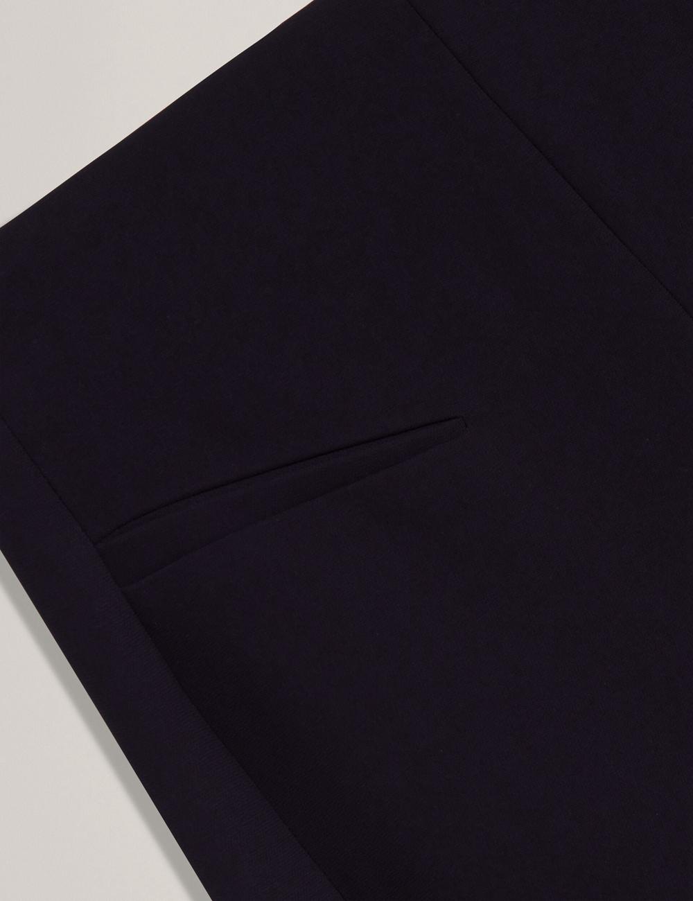 Ted Baker MANABSL - Tailored Midi Pencil Skirt With Front Split Rokken Dames Donkerblauw | Belgium  865930-IUR