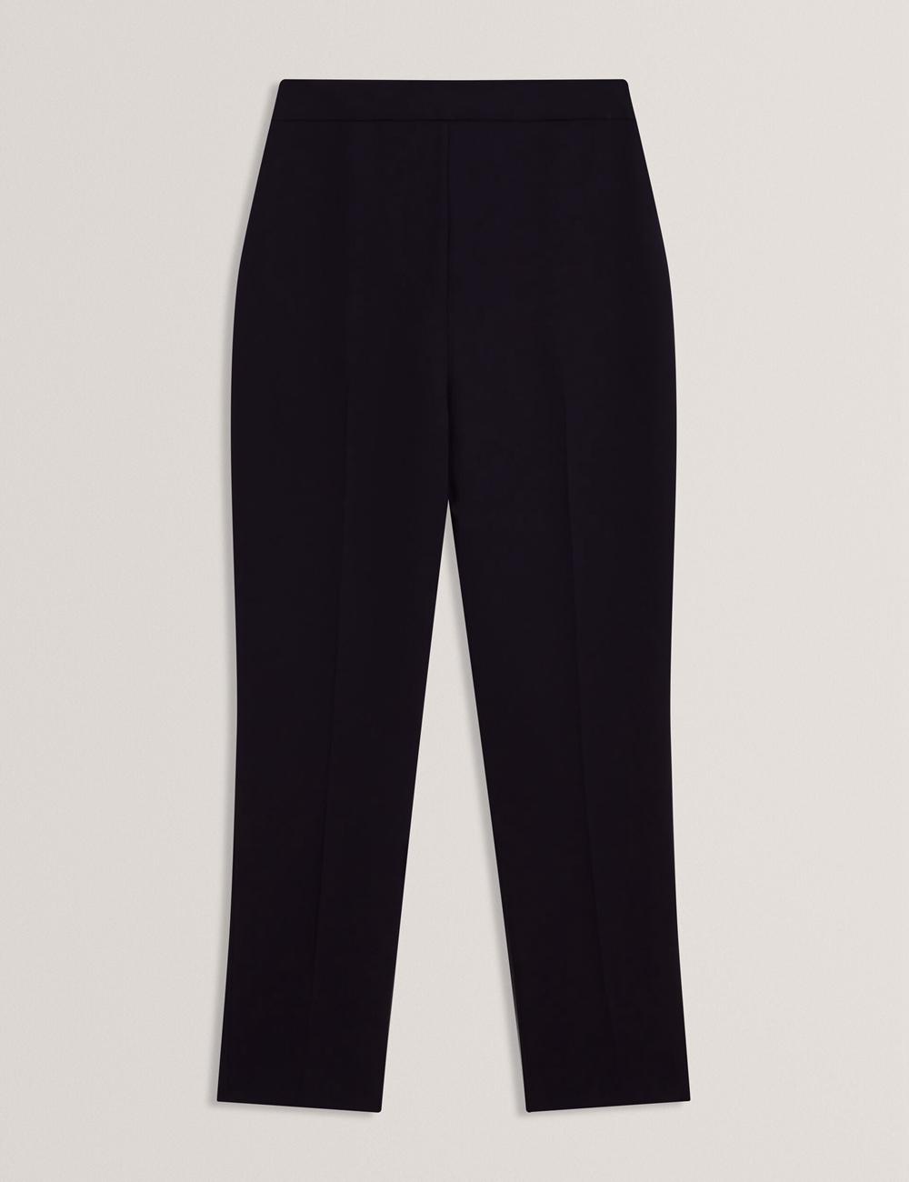 Ted Baker MANABTL - High Waist Tapered Leg Tailored Broek Dames Donkerblauw | Belgium  283170-QEW