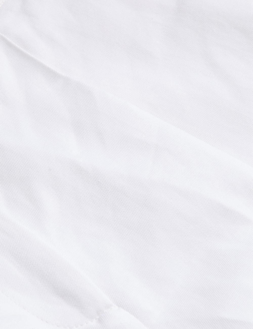 Ted Baker MUSUBT - Linen Cotton High Waisted Tailored Broek Dames Wit | Belgium  941675-WTX