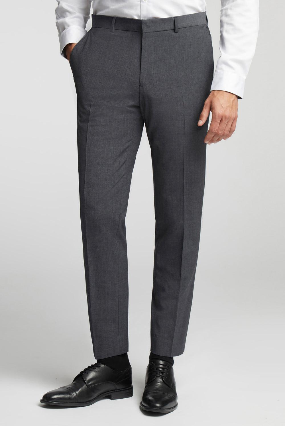 Ted Baker PANAMA - Wool Blend Slim Fit Suit Broek Heren Charcoal | Belgium  034275-UTG