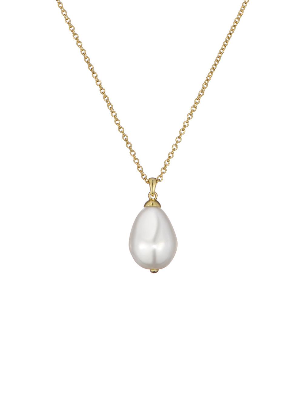 Ted Baker PARMLIA - Pearl Drop Pendant Kettingen Dames Goud | Belgium  536208-SRX