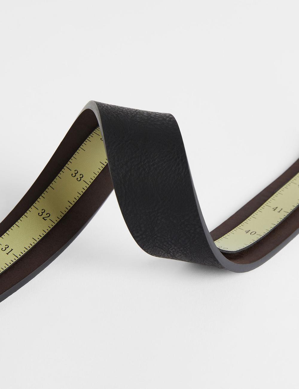 Ted Baker RATE - Faux Leather Belt Gift Set Riemen Heren Zwart | Belgium  362480-JDP