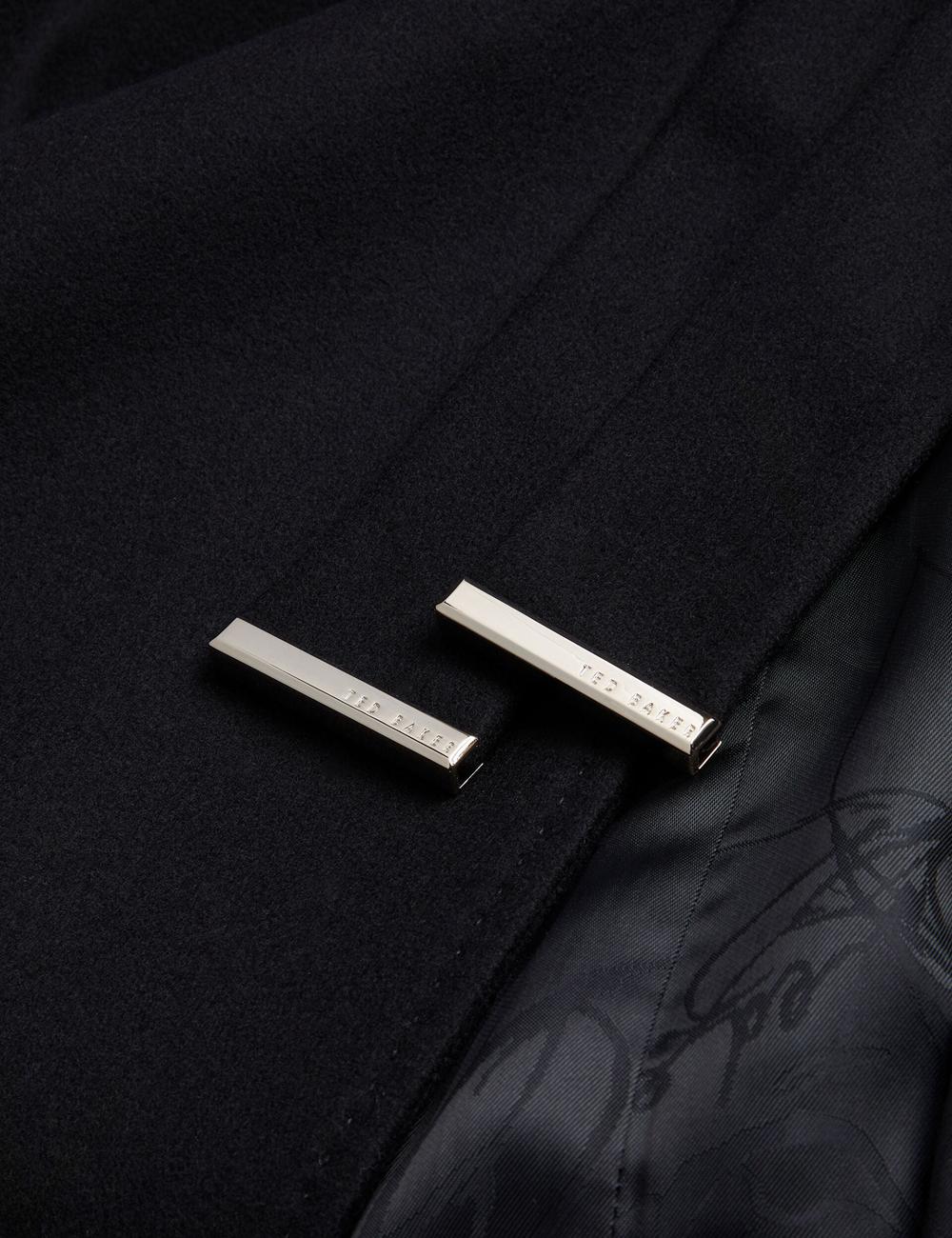 Ted Baker ROSELL Wool Jassen Dames Zwart | Belgium  306179-UHZ