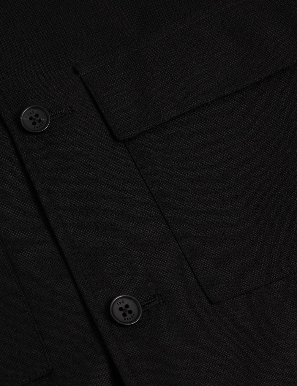 Ted Baker SELWYNJ - Lightweight Wool Blend Jassen Heren Zwart | Belgium  147358-ALQ