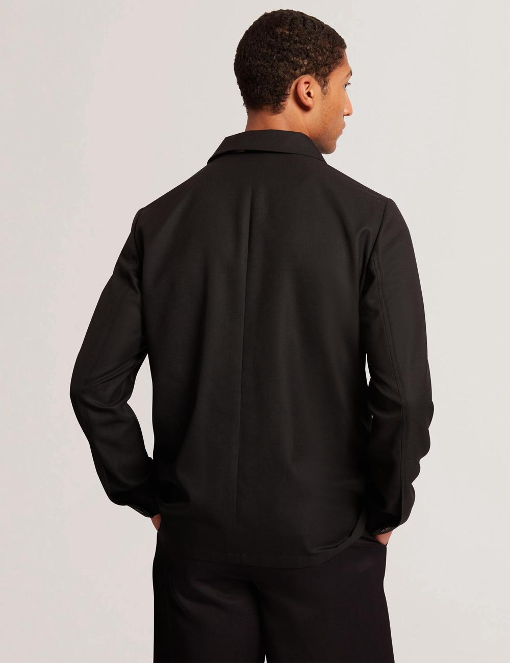 Ted Baker SELWYNJ - Lightweight Wool Blend Jassen Heren Zwart | Belgium  147358-ALQ