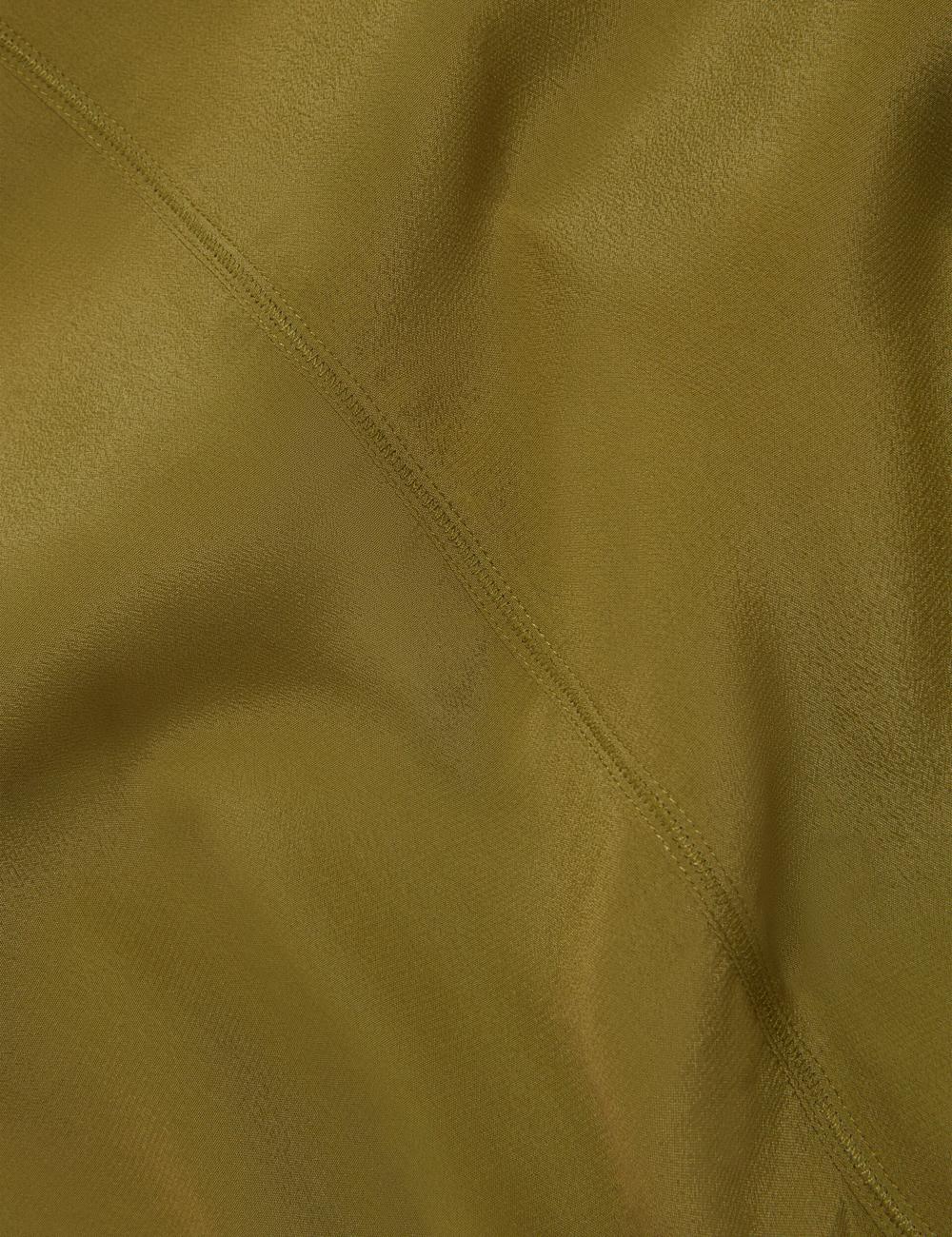 Ted Baker SHAMRA - Silk Blend Seam Detail Topjes Dames Groen | Belgium  364578-IDS