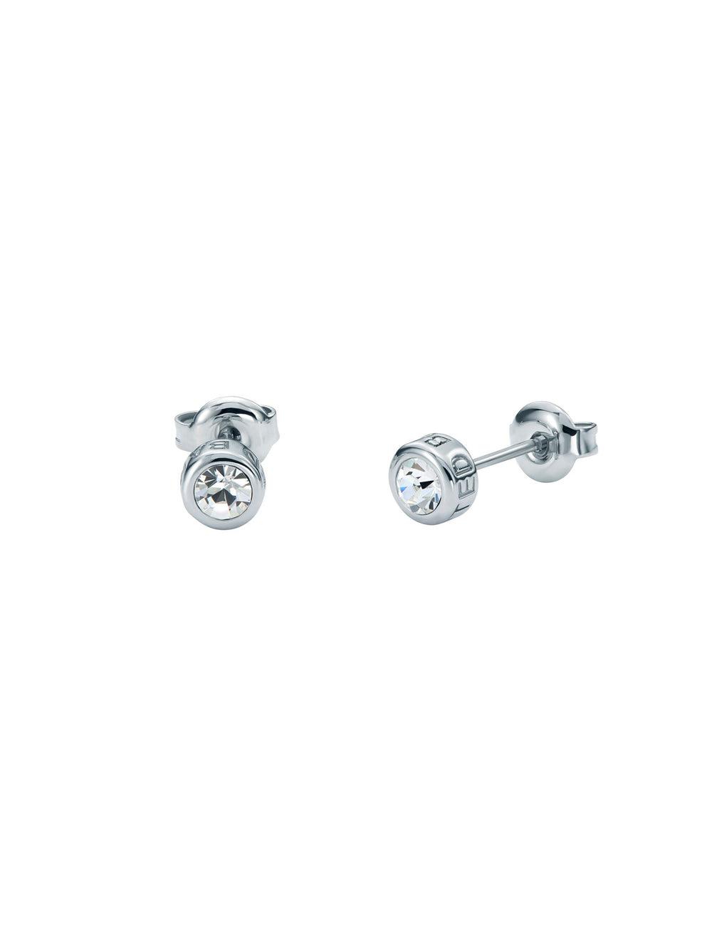 Ted Baker SINEE - Mini Crystal Stud Oorbellen Dames Zilver | Belgium  012398-KNA