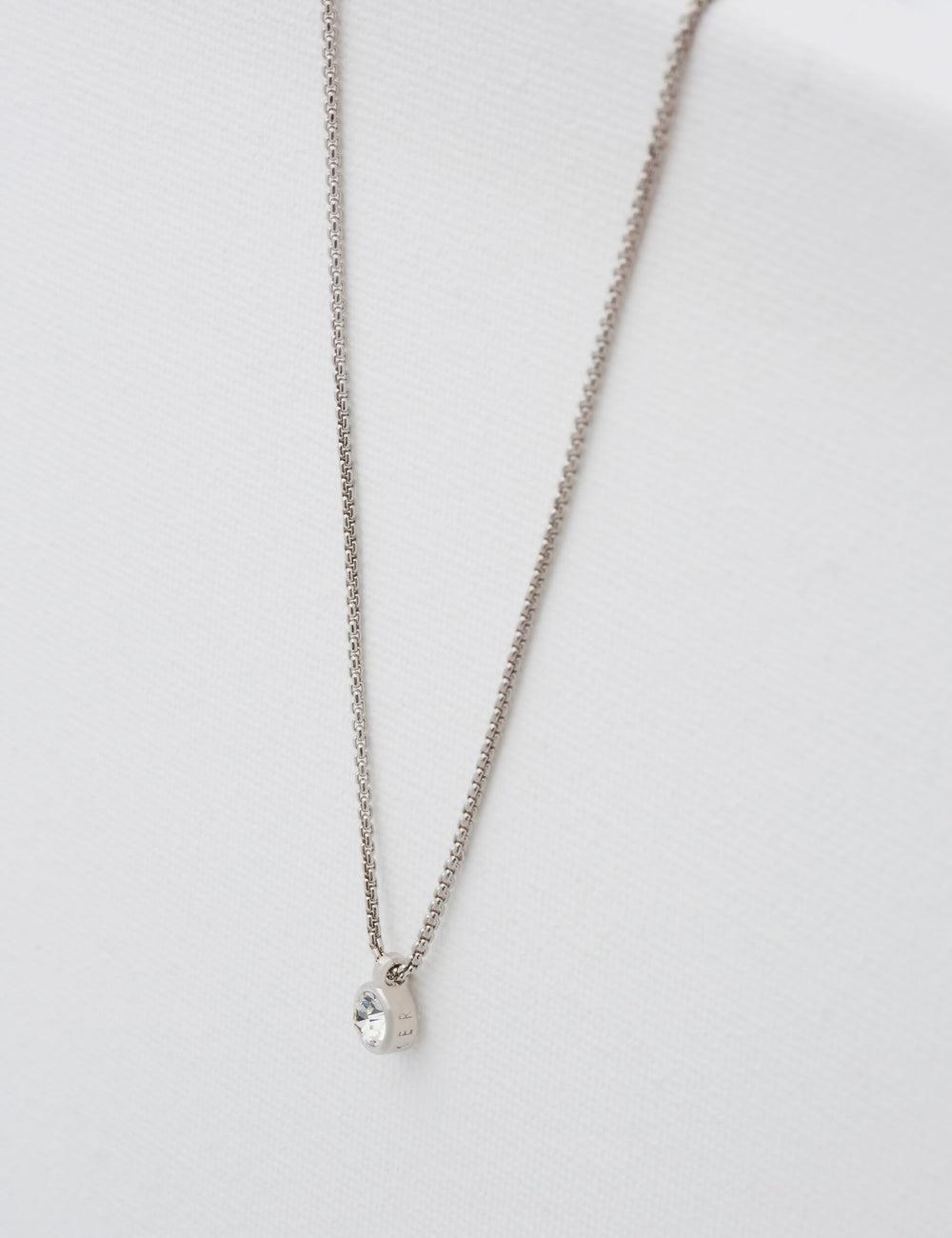Ted Baker SININAA - Mini Crystal Pendant Kettingen Dames Zilver | Belgium  017264-MHG