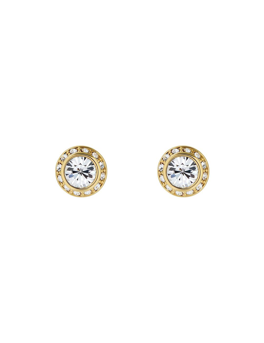 Ted Baker SOLETIA - Solitaire Sparkle Crystal Stud Oorbellen Dames Goud | Belgium  957084-QIY