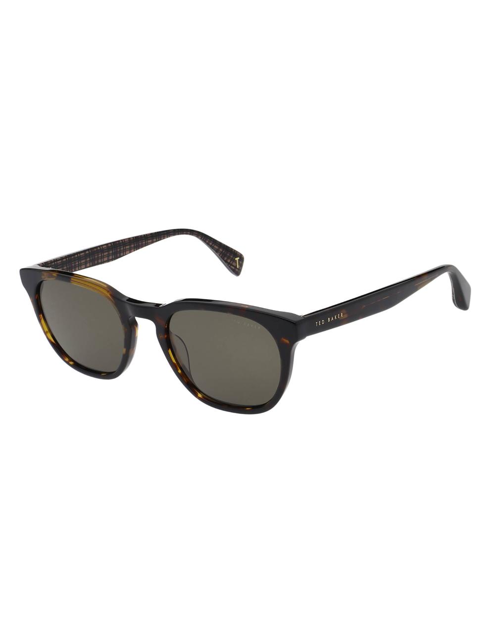 Ted Baker SORLEY - Classic Rounded Eye Zonnebril Heren Tort | Belgium  825460-VHE