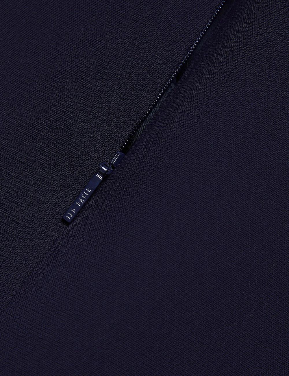 Ted Baker SORRAL - Sleeveless Tailored With Side Split Mini-jurk Dames Donkerblauw | Belgium  940683-OGF