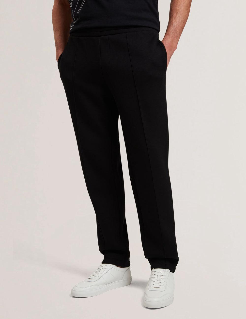 Ted Baker UAVER Slim Fit Neoprene Broek Heren Zwart | Belgium  586139-ZSF