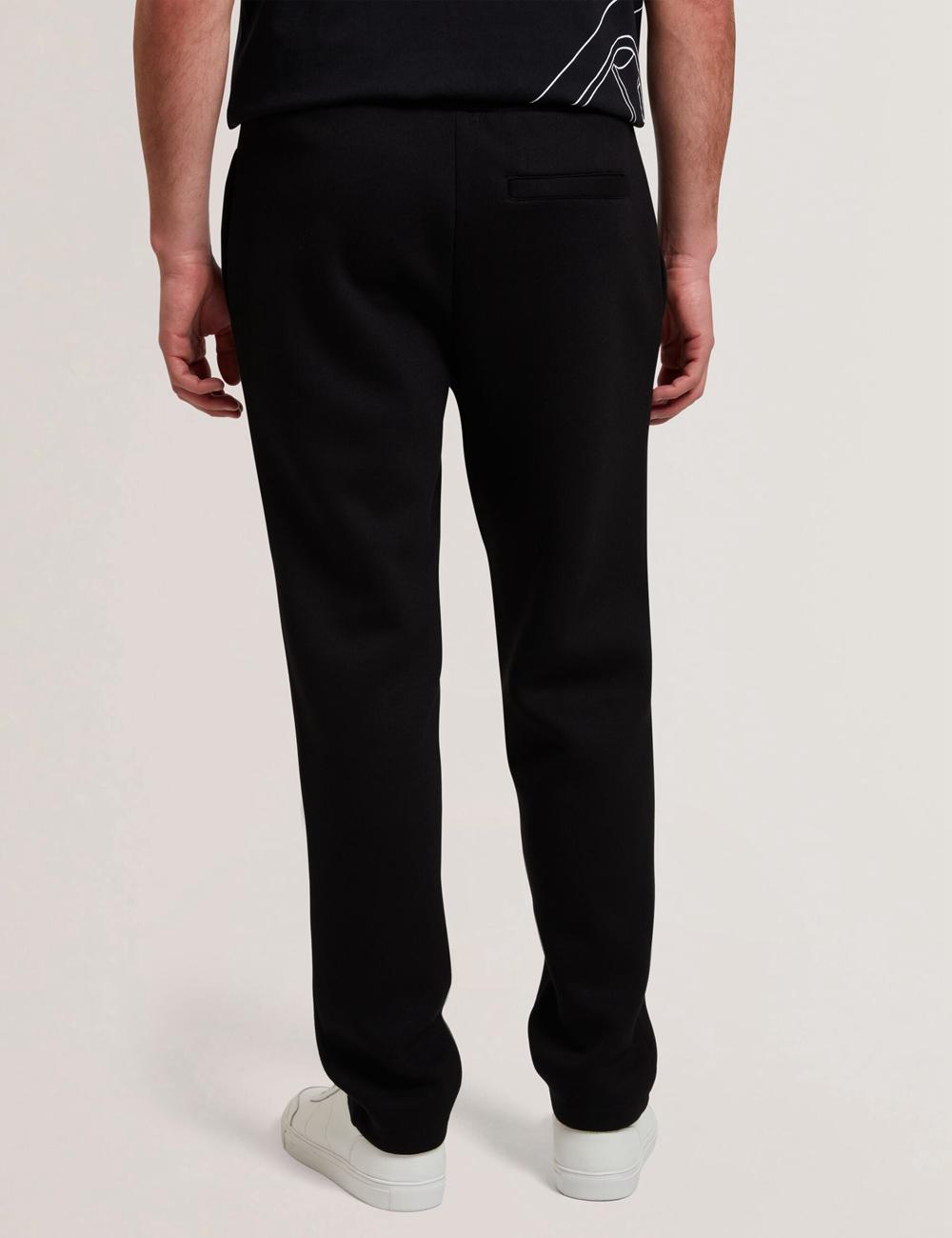 Ted Baker UAVER Slim Fit Neoprene Broek Heren Zwart | Belgium  586139-ZSF