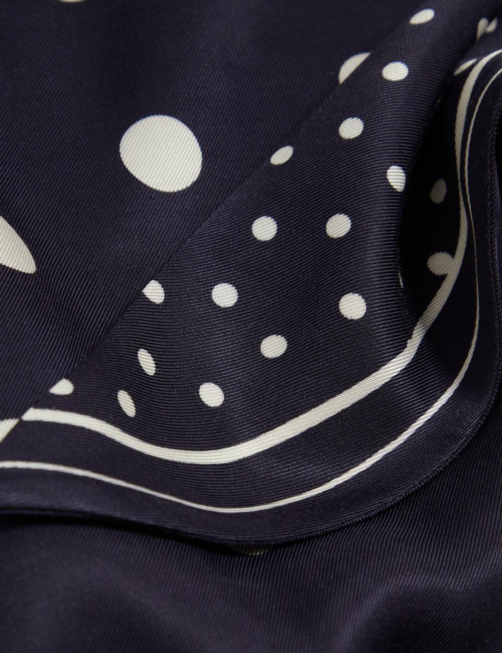 Ted Baker VEIRAA - Polka Dot Front Sleeveless Crop Topjes Dames Donkerblauw | Belgium  025163-YIH