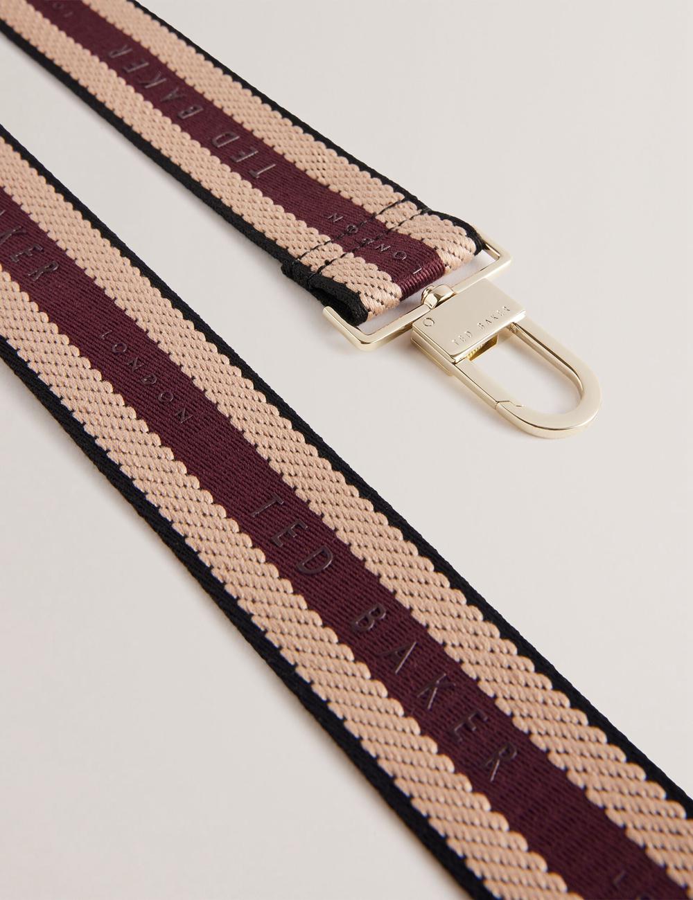 Ted Baker WEBBII - Branded Webbing Detachable Tas Riem Dames Paars | Belgium  931475-QXZ